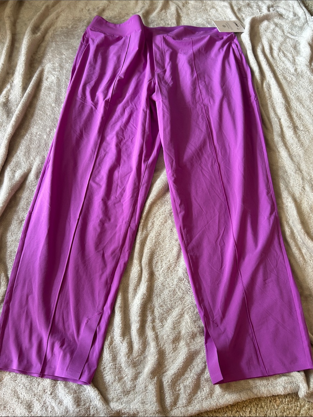 Vienna slim pant in orchid purple